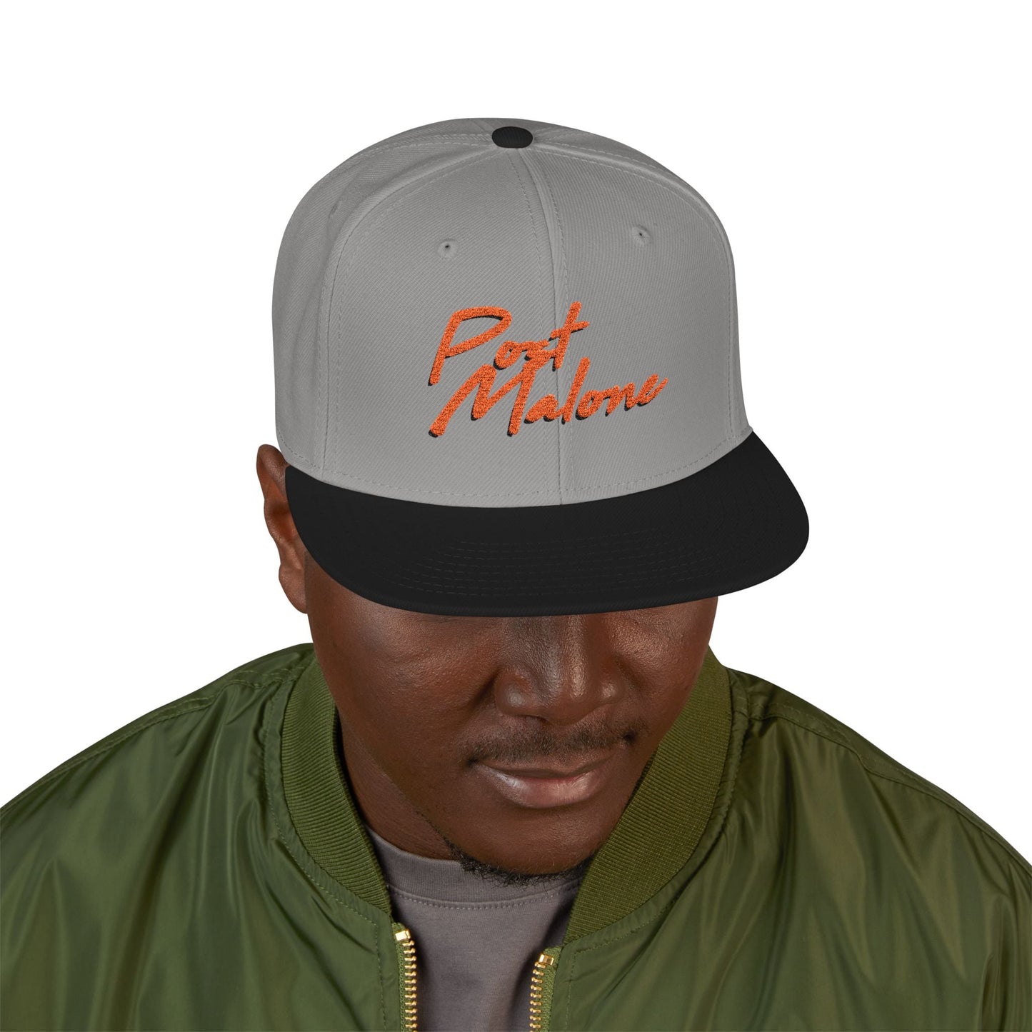 Snapback (Embroidery) – Post Malone Name Design Printify