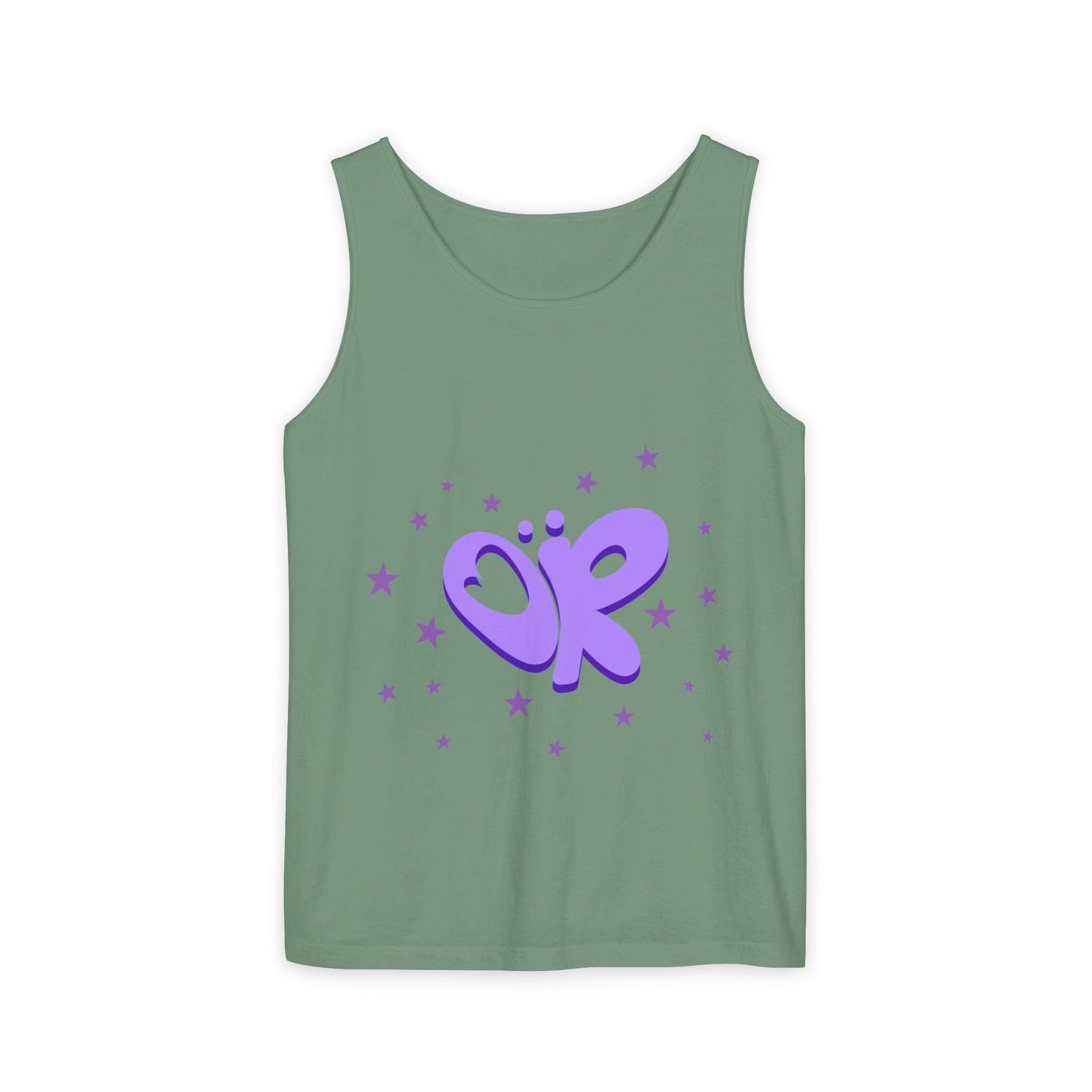 OR Graffiti Starburst-Dyed Tank Top Printify