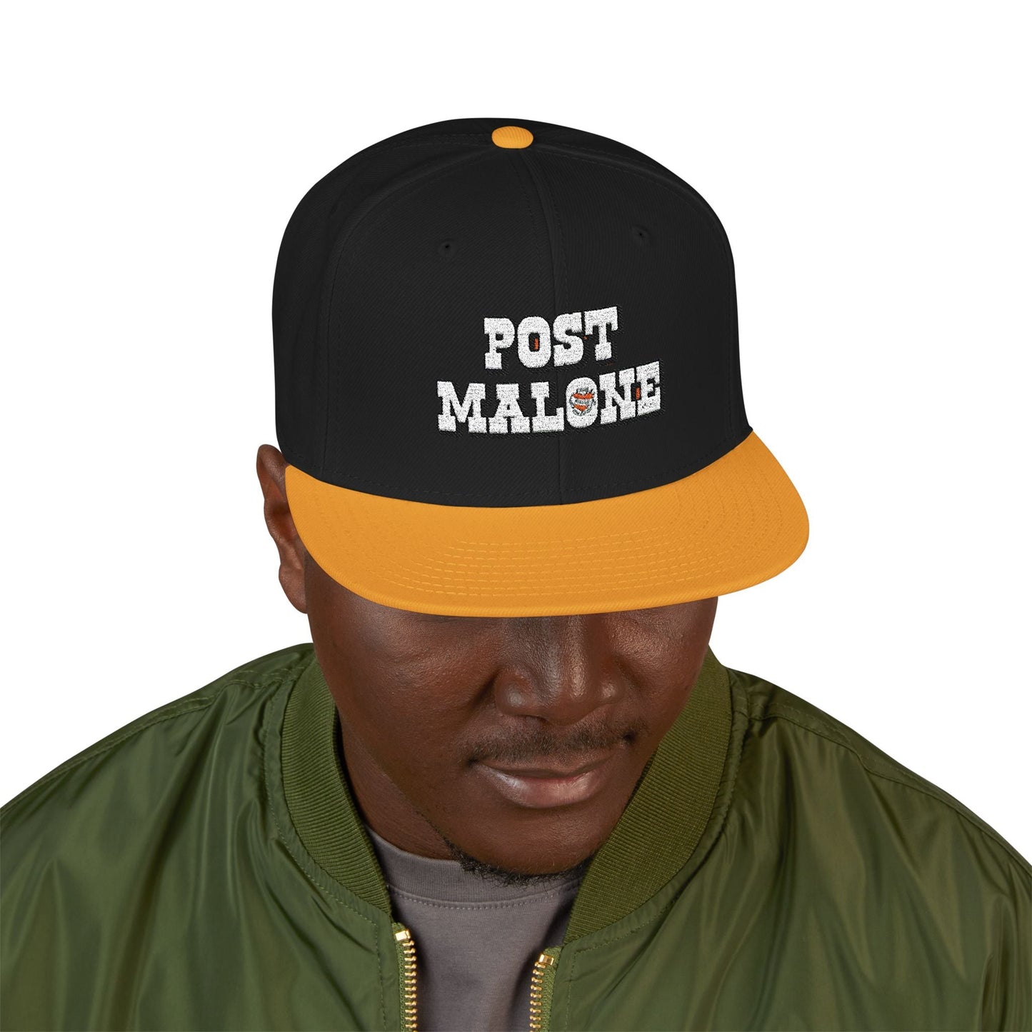 Snapback (Embroidery) – Post Melone Bold Design Printify