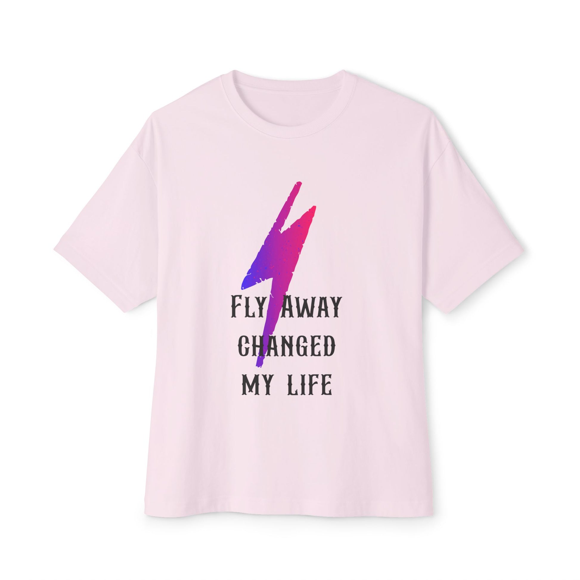 Power Surge Bolt Unisex Oversized Boxy tee Printify
