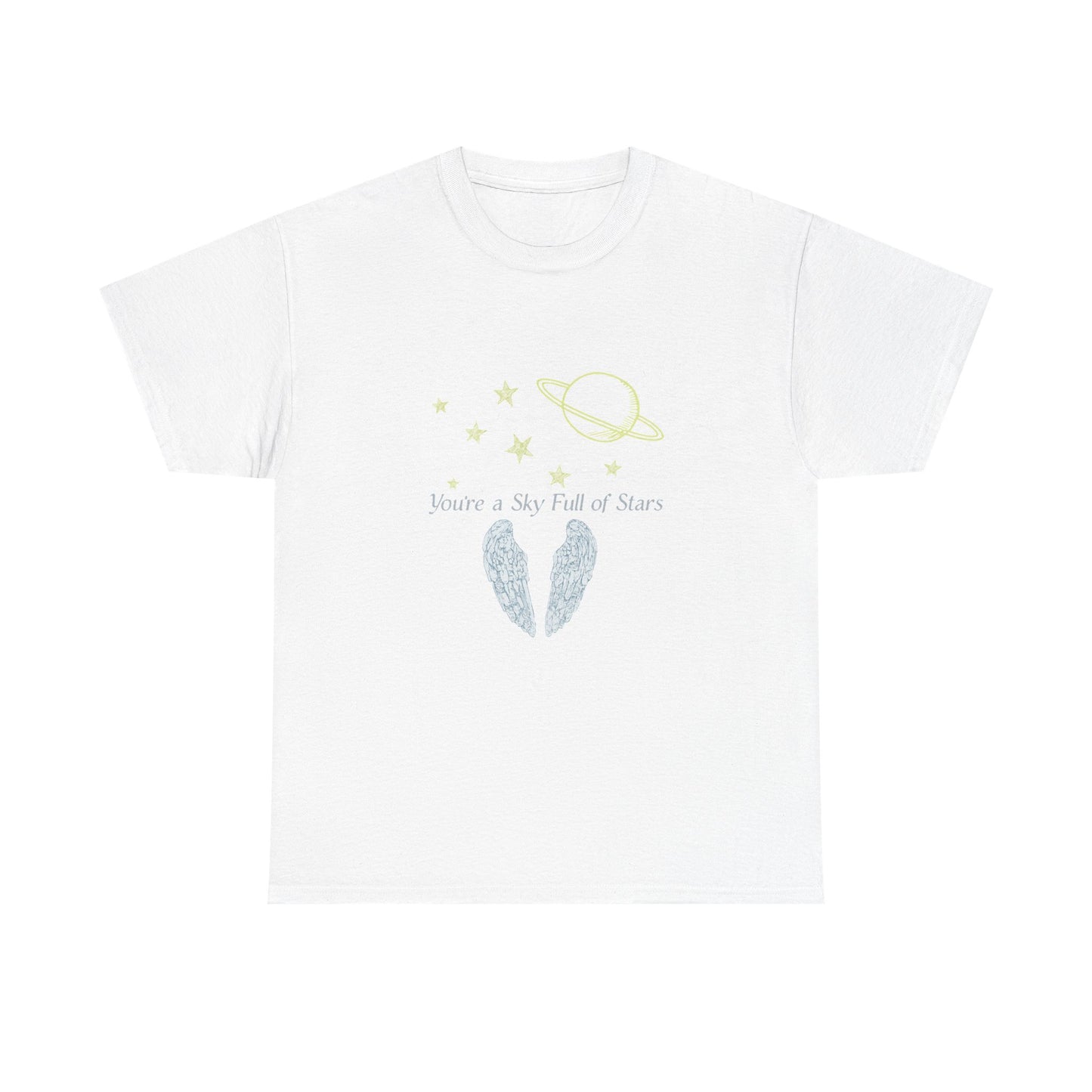 Starry Sky Wings Unisex Cotton Tee Printify