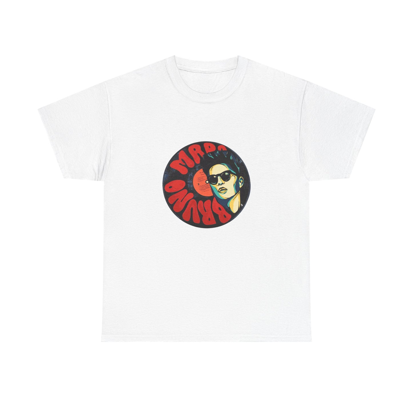 Groove Legend Record Unisex Heavy cotton Tee Printify