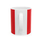 Pink Passion Ceramic Mug, (11oz, 15oz) - snazzymerch