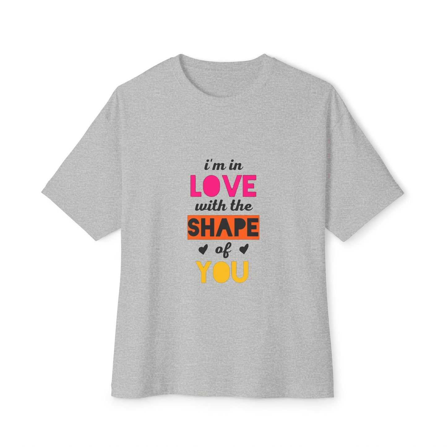 Copy of Copy of  Orange Divide Symbol Oversized Boxy Tee Printify