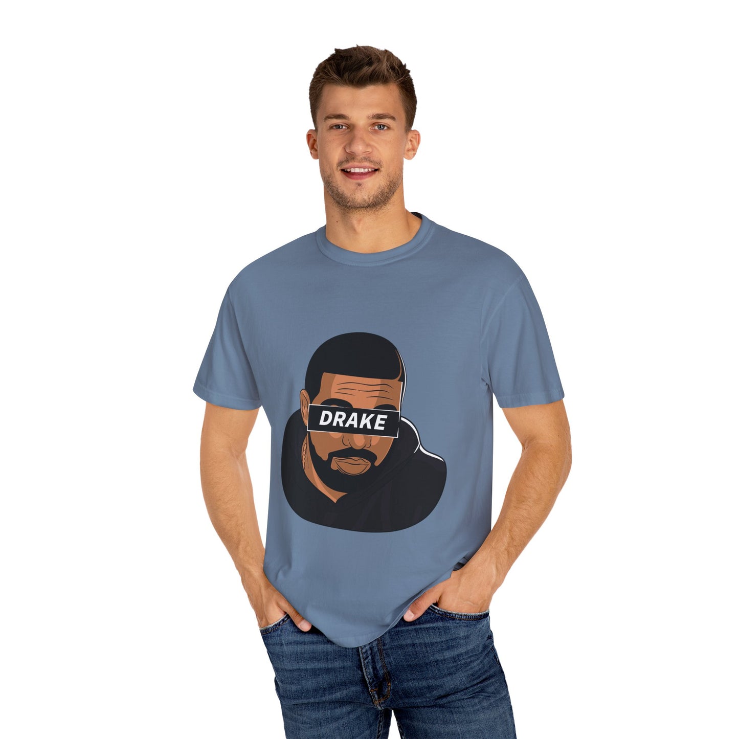 DRA-KE Vision Block Dyed Tshirt Printify