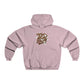 Geometric Lettering Men's NUBLEND® Hooded Sweatshirt - snazzymerch
