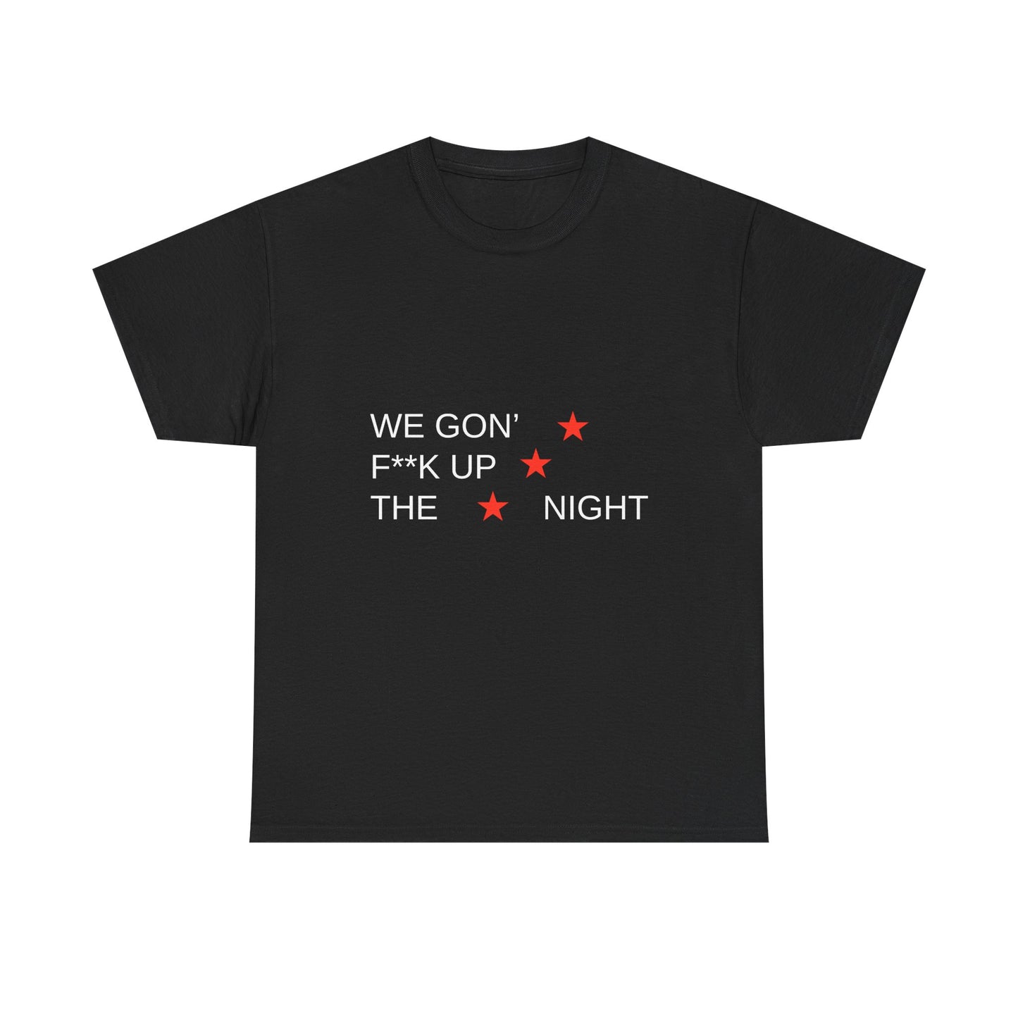 Triple Star Minimal Unisex Heavy Cotton Tee - snazzymerch
