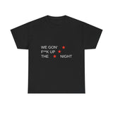Triple Star Minimal Unisex Heavy Cotton Tee - snazzymerch