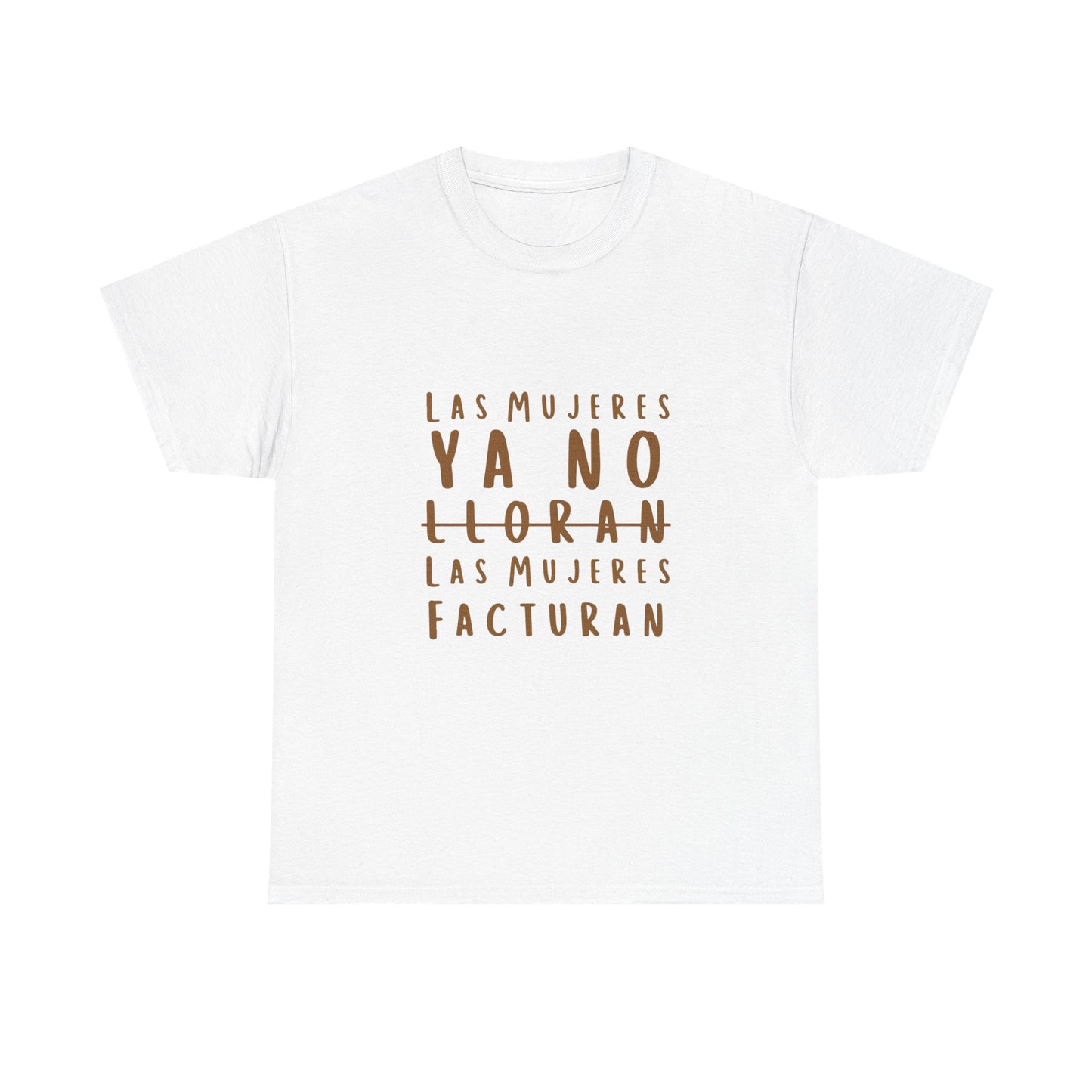 Hustle Over Tears Unisex Heavy cotton tee Printify
