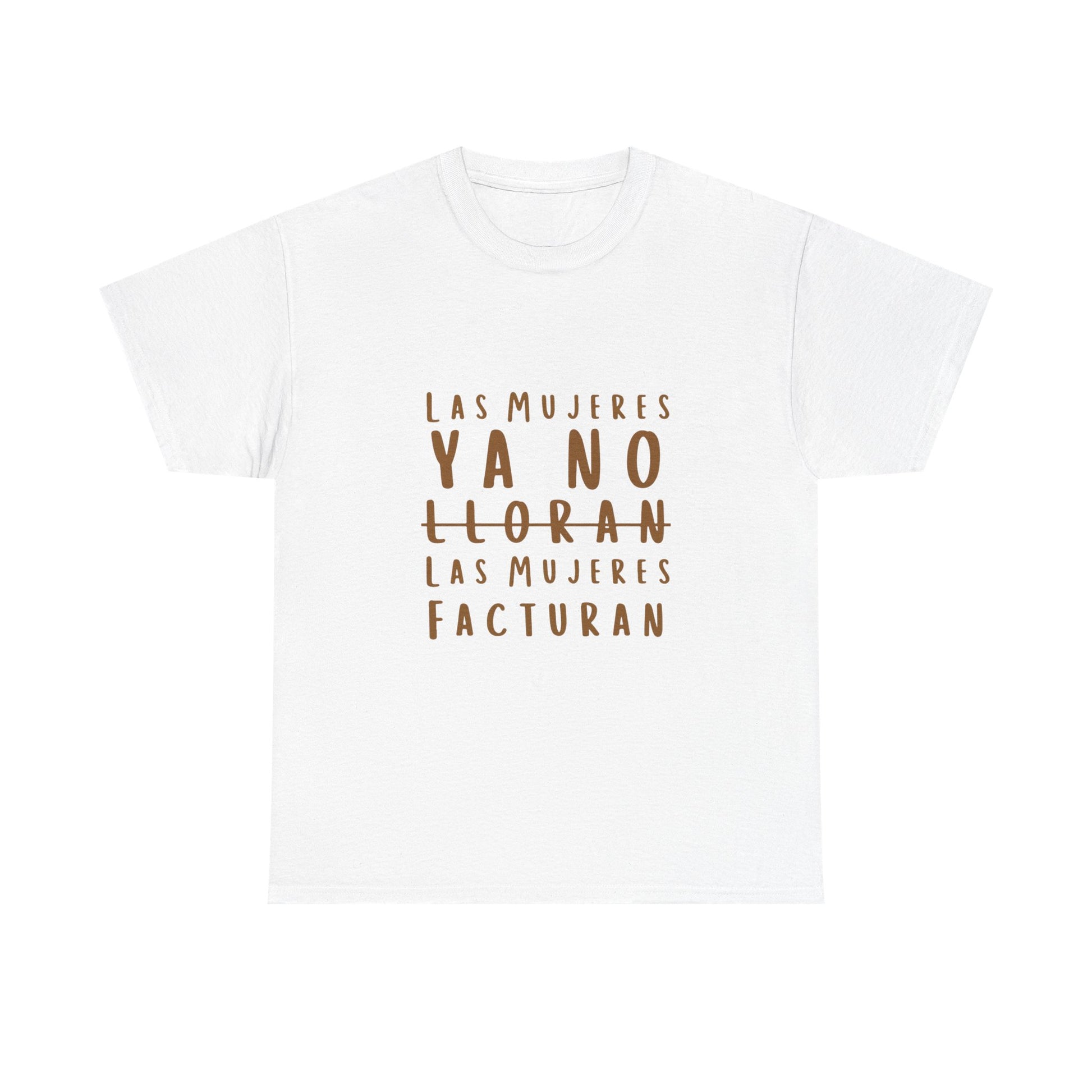 Hustle Over Tears Unisex Heavy cotton tee Printify