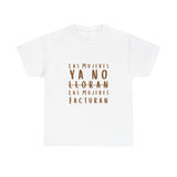 Hustle Over Tears Unisex Heavy cotton tee Printify