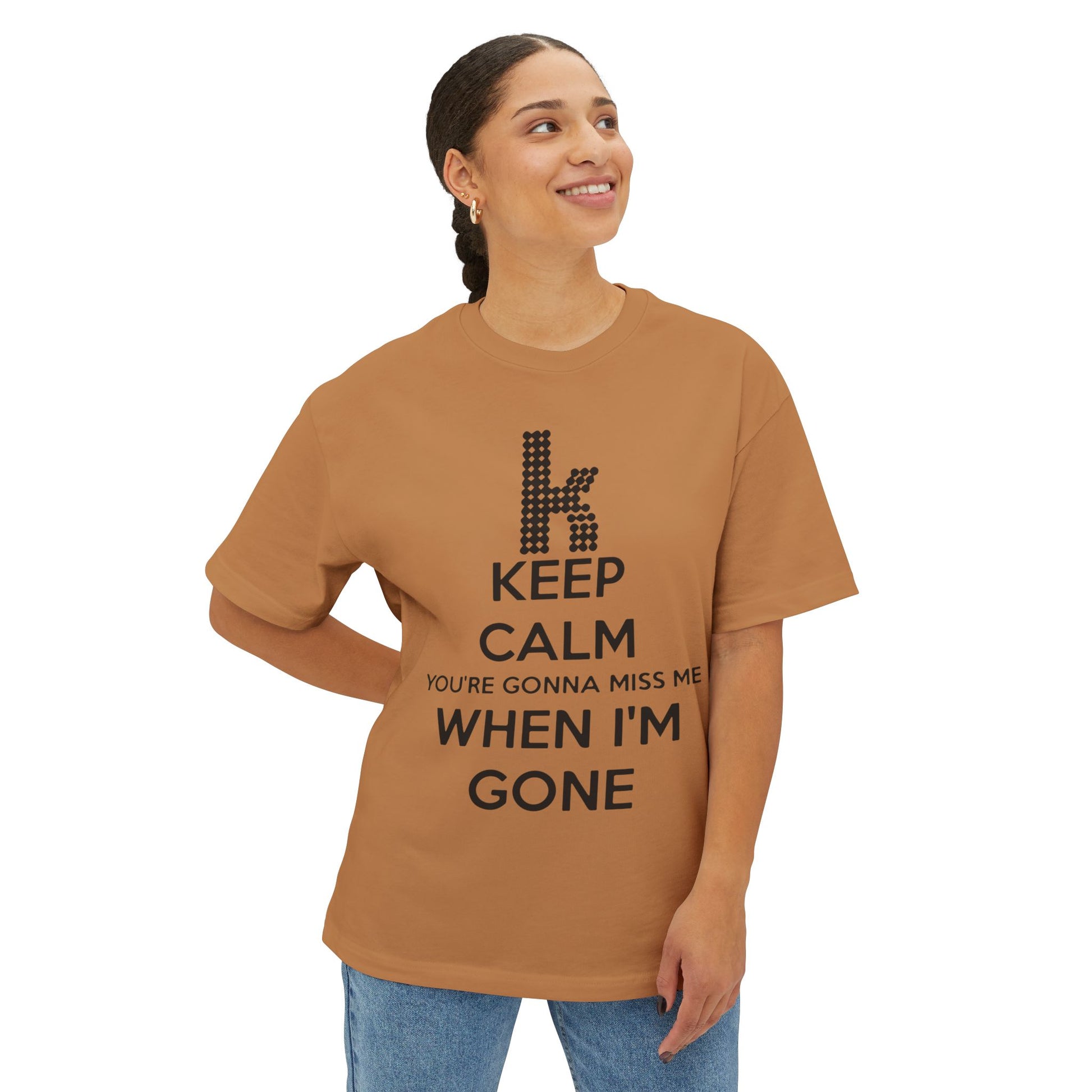 Dreamscape Road Unisex Oversized Boxy Tee - snazzymerch