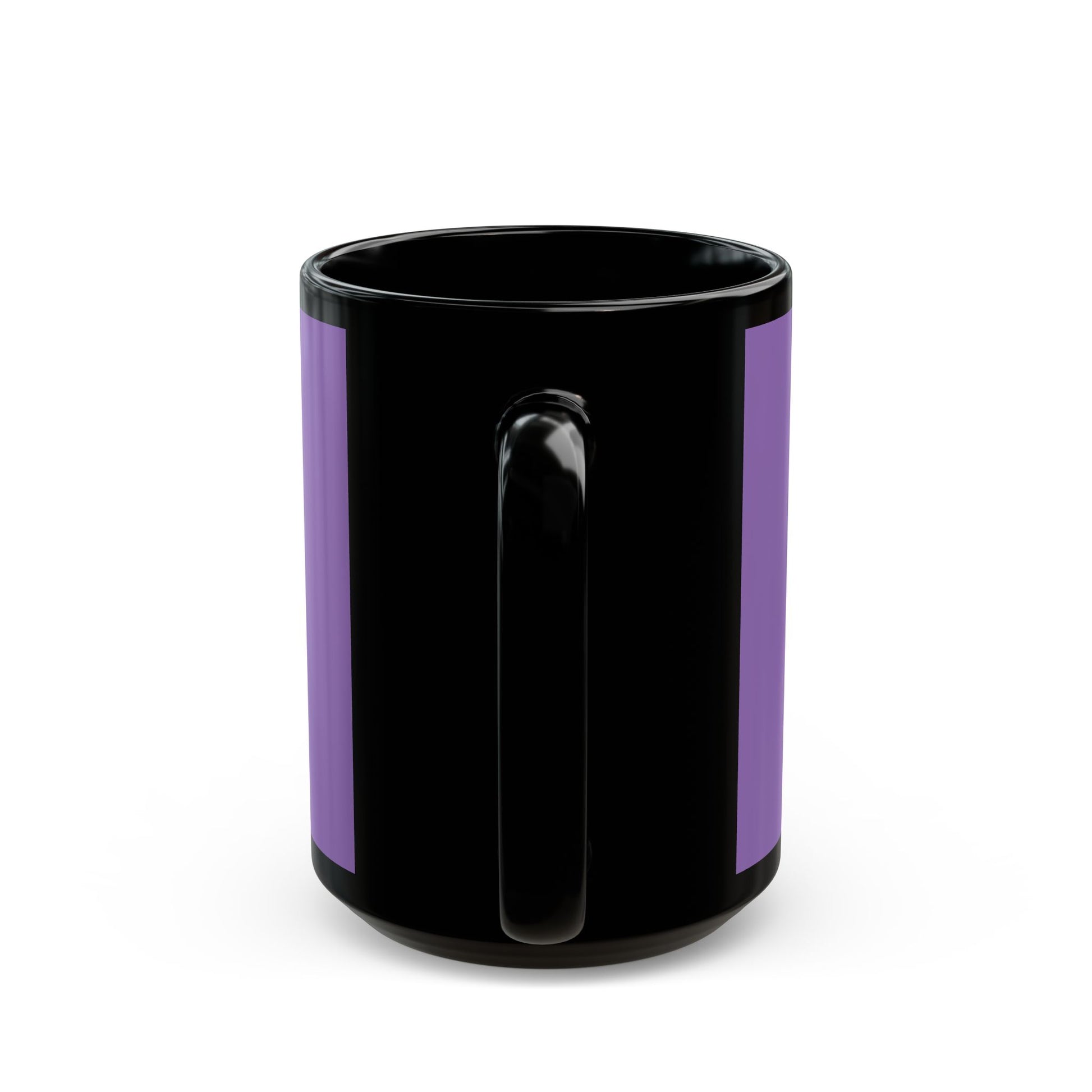 Dot Matrix-Inspired Black Mug (11oz, 15oz) - snazzymerch
