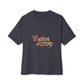 Trojan Spirit Unisex Oversized Boxy Tee - snazzymerch