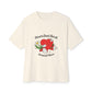 Abstract Guitar Sketch Oversized Boxy Tee Printify