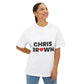 Heart Symbol Unisex oversized Boxy Tee - snazzymerch