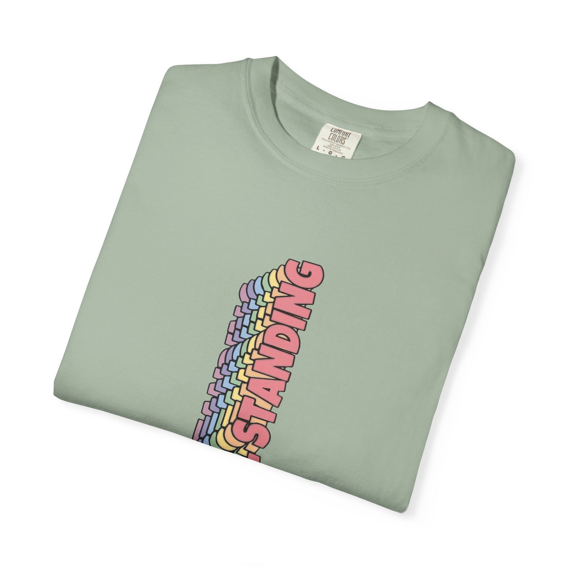 Standing Unisex Garment-Dyed T-shirt - snazzymerch