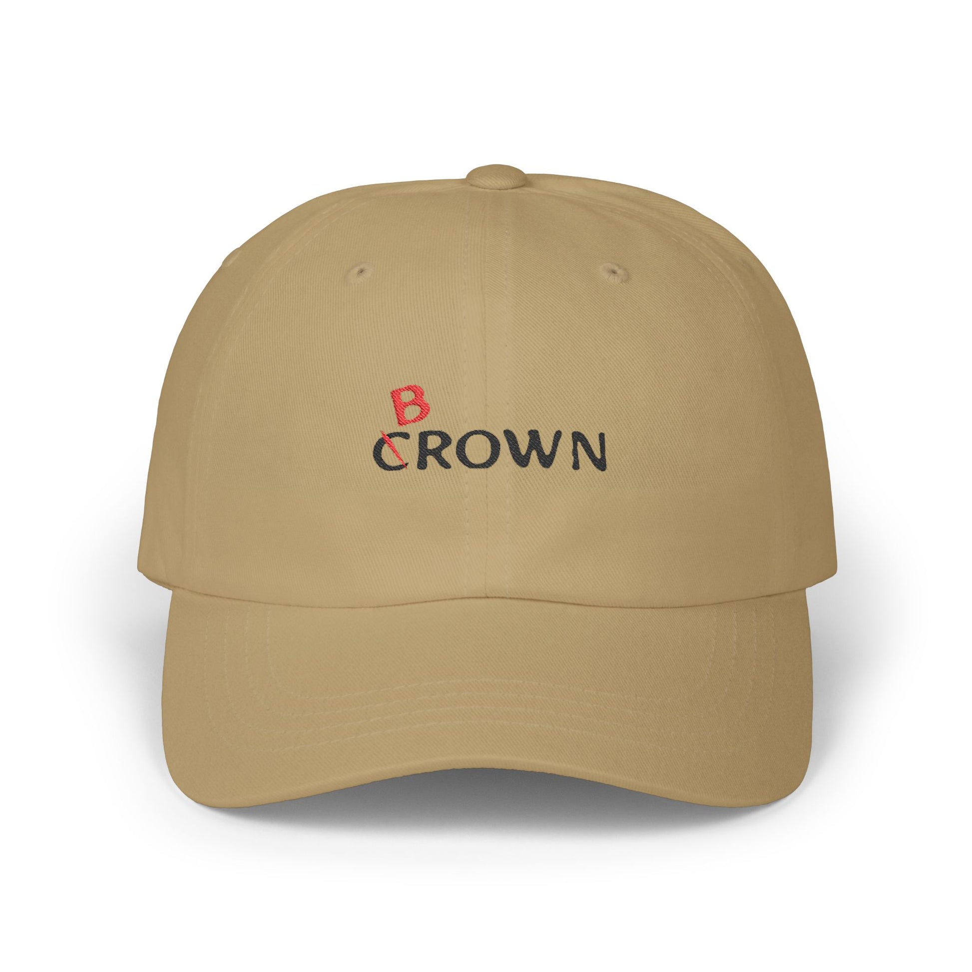 Abstract Red Flag Typography Classic Dad Cap - snazzymerch