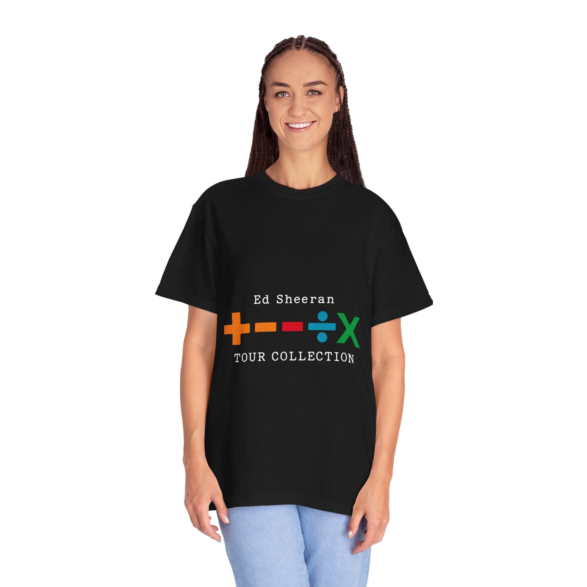 Unisex Garment-Dyed T-Shirt – Ed Sheeran Black Edition Printify