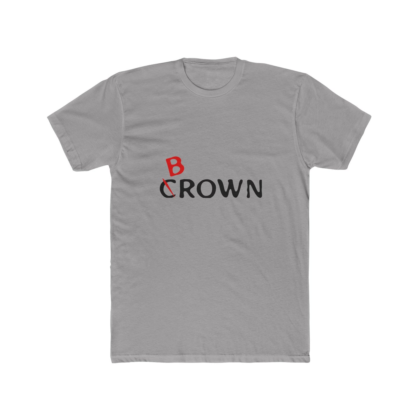 Abstract Red Flag Typography Unisex Cotton Tee - snazzymerch