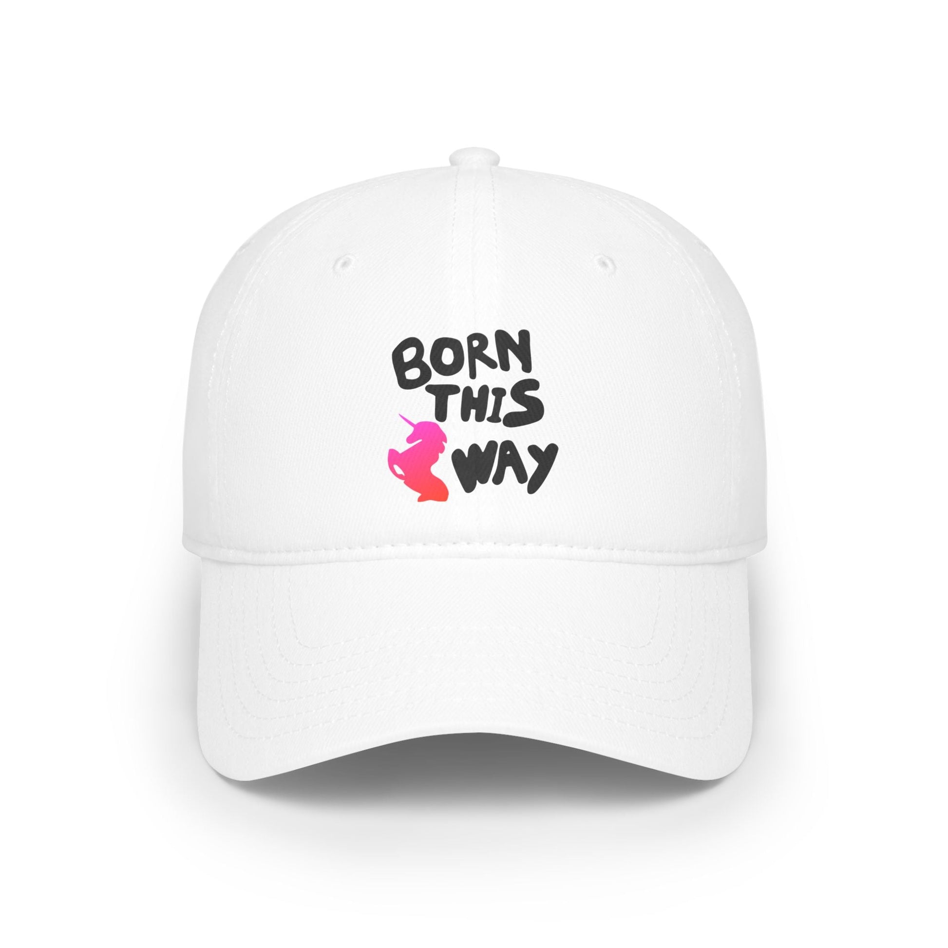 Born This Way Unicorn Baseball Cap Printify