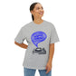Music Is My Answer Unisex oversized Boxy Tee - snazzymerch