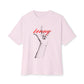 Rock Vibes Only Unisex Oversized Boxy tee Printify