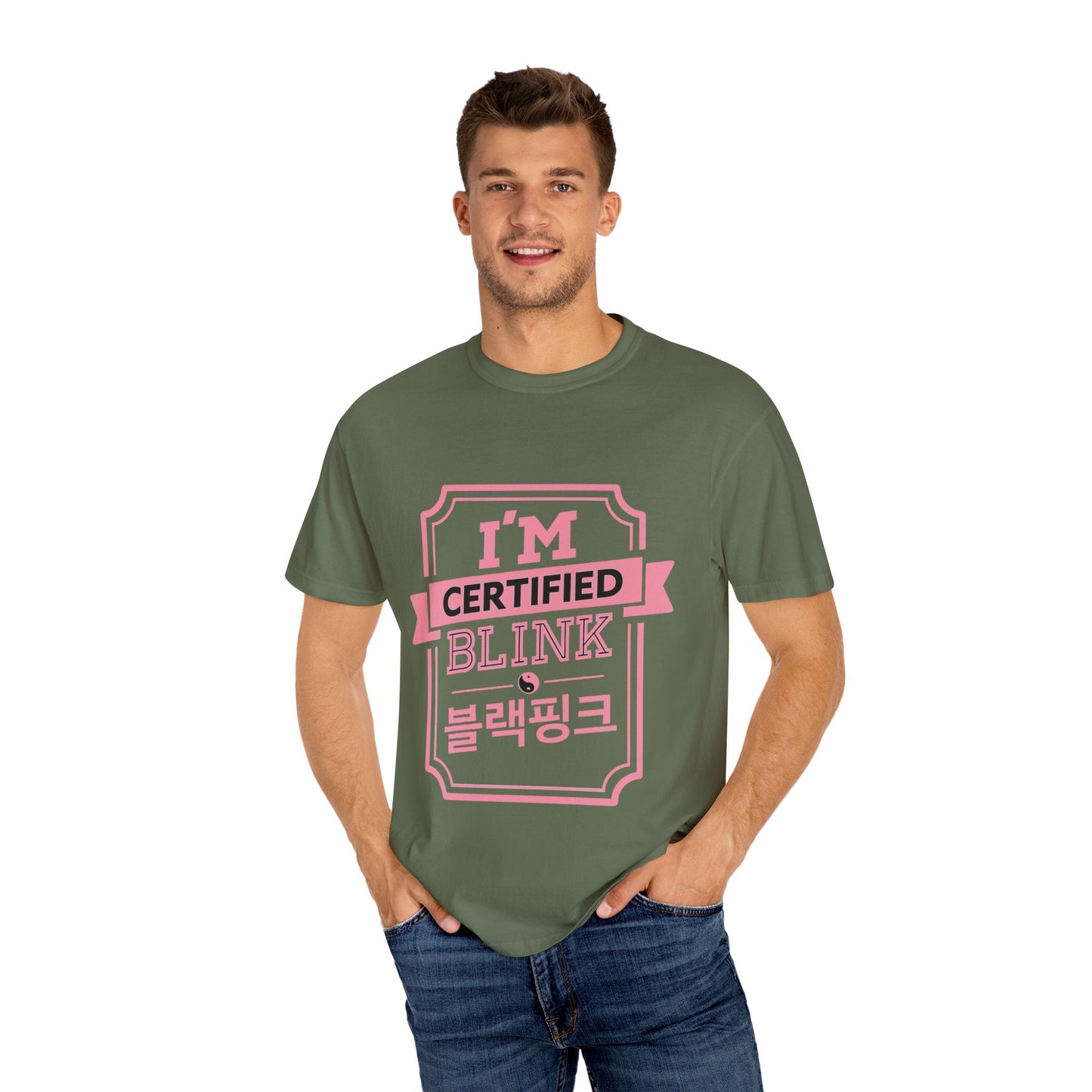 Certified BLINK Badge – Dyed T-shirt Printify
