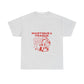 Fierce Femme in Red Unisex Heavy cotton tee Printify