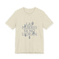Tears Turned Power Unisex jersey short sleeve tee Printify