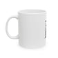 Black & White Portrait Ceramic Mug, (11oz, 15oz) - snazzymerch