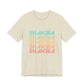 Retro Pop Lines Unisex jersey short sleeve tee Printify