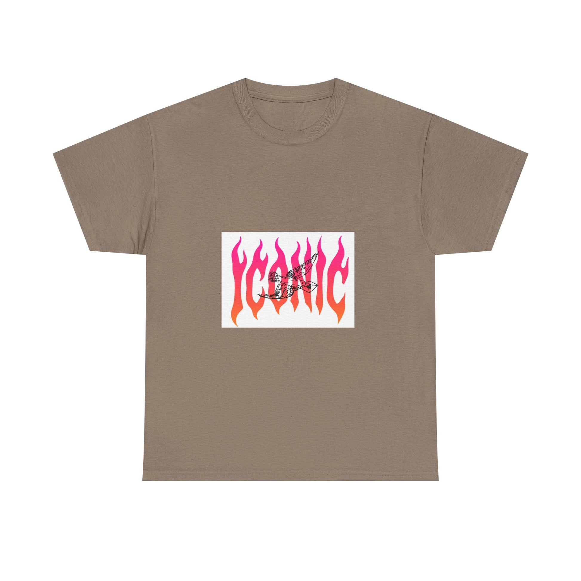 Flame Flight Iconic Unisex Heavy cotton tee Printify