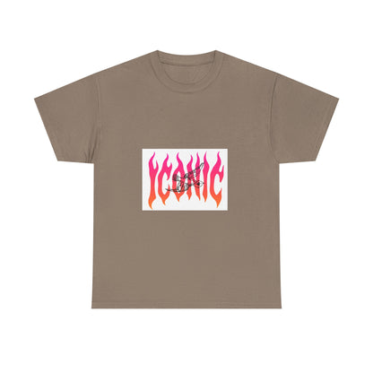 Flame Flight Iconic Unisex Heavy cotton tee Printify