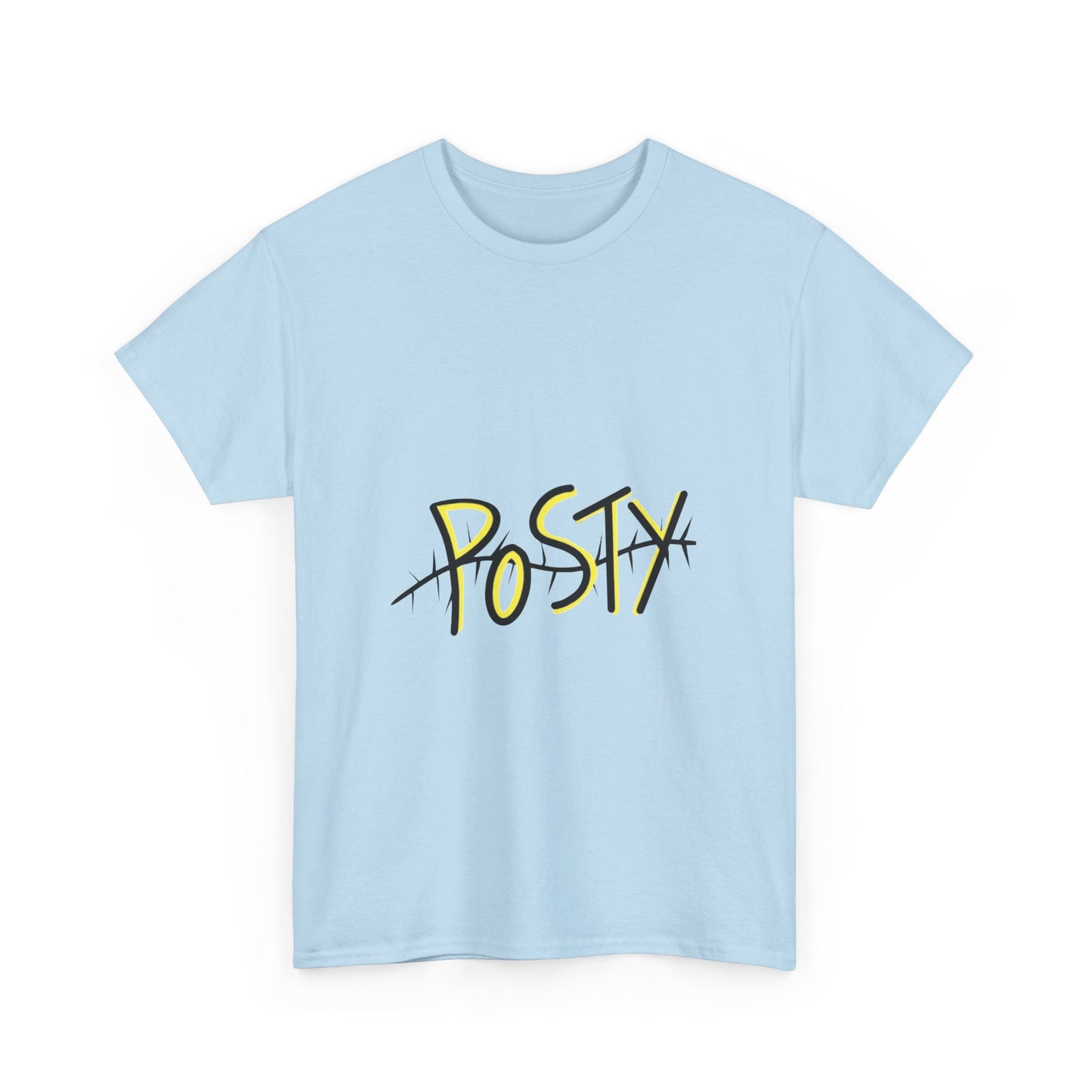 Abstract Black Barbed Wire Unisex Heavy cotton Tee Printify