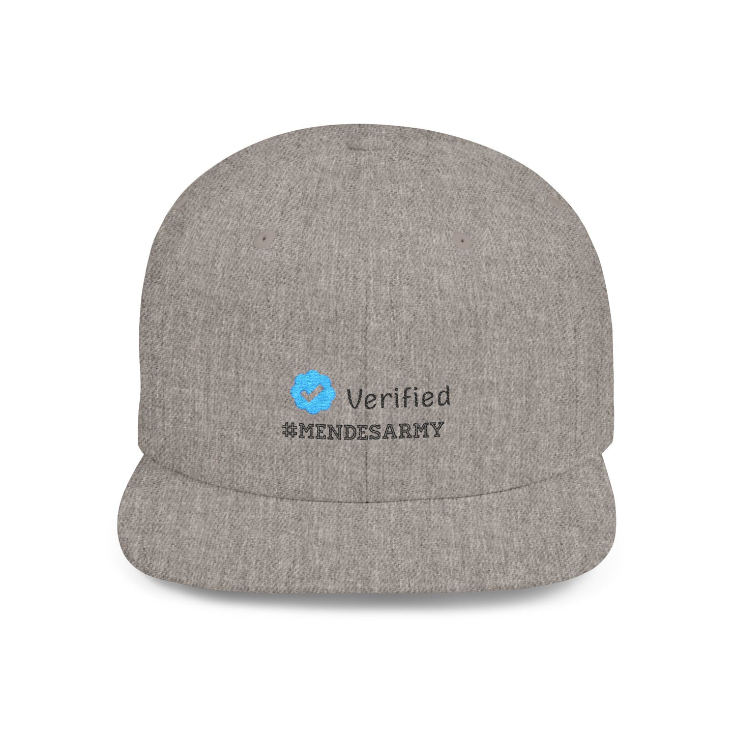 Verified Soul Flat Bill Snapback Cap Printify