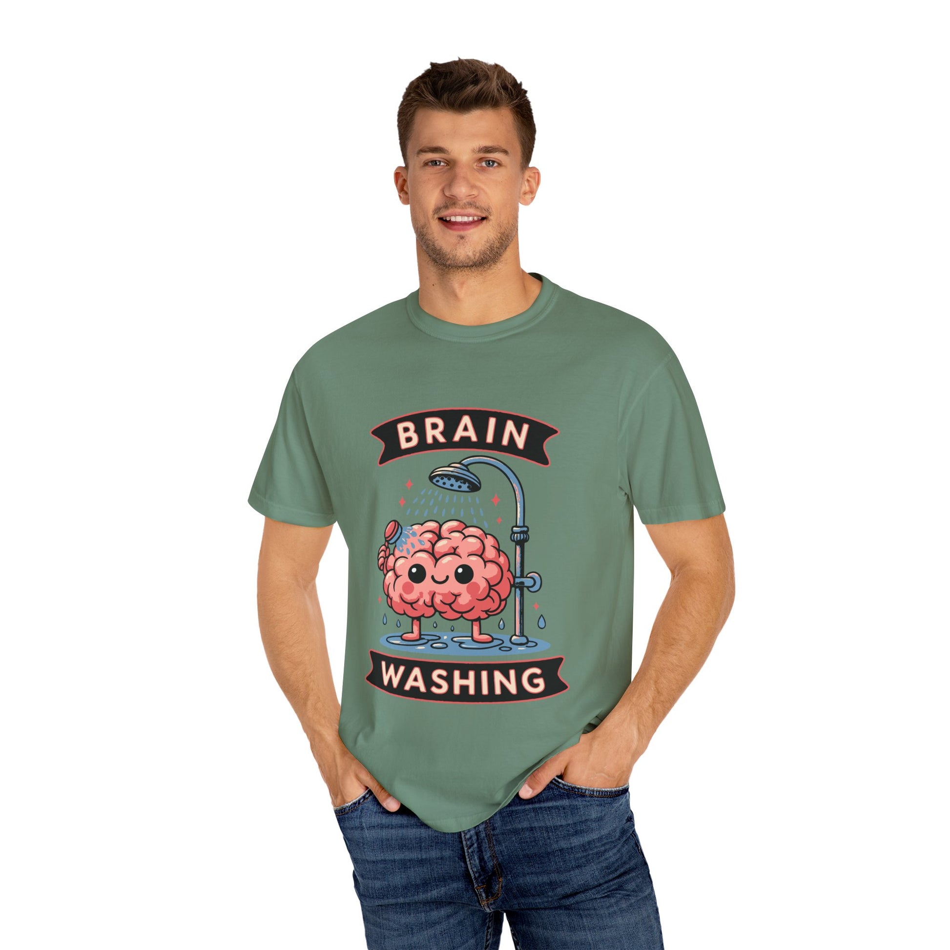Snazzy Brain Washing Dyed Tee | Vintage Comfort