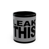 Bold Lettering Black Mug (11oz, 15oz) - snazzymerch