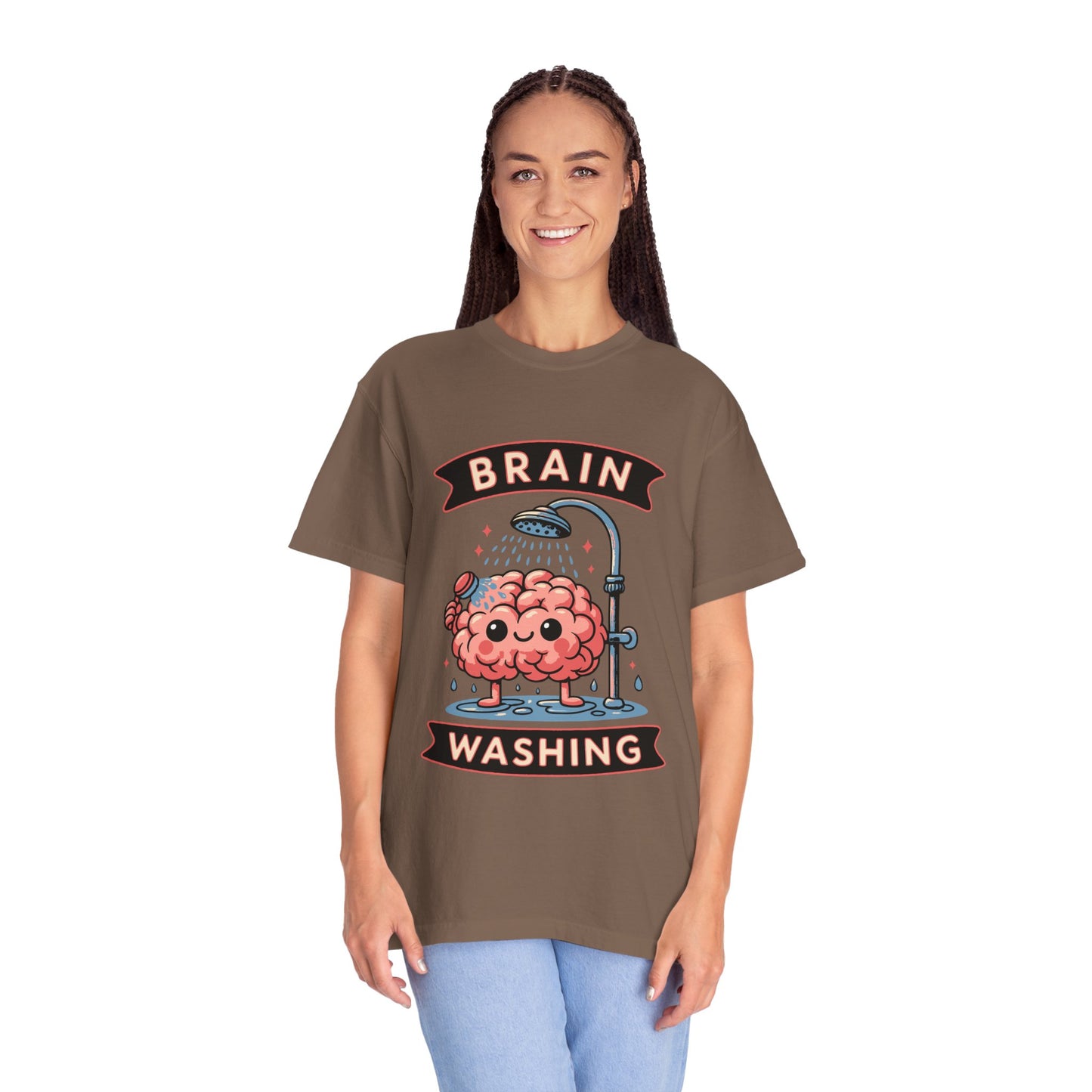 Snazzy Brain Washing Dyed Tee | Vintage Comfort