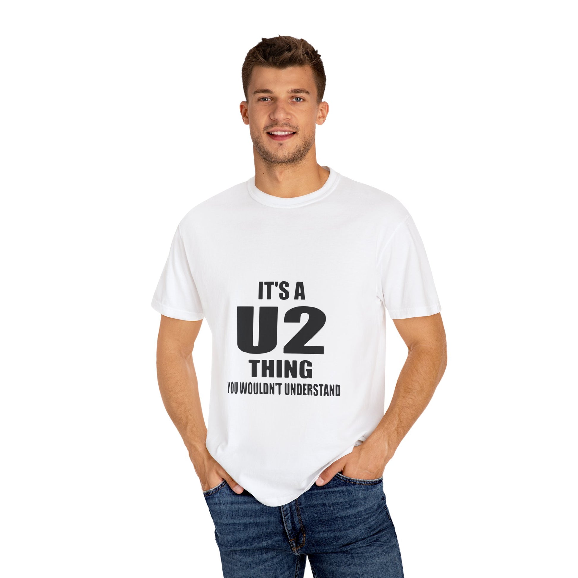 Classic Monochrome Unisex Garment-Dyed T-shirt - snazzymerch