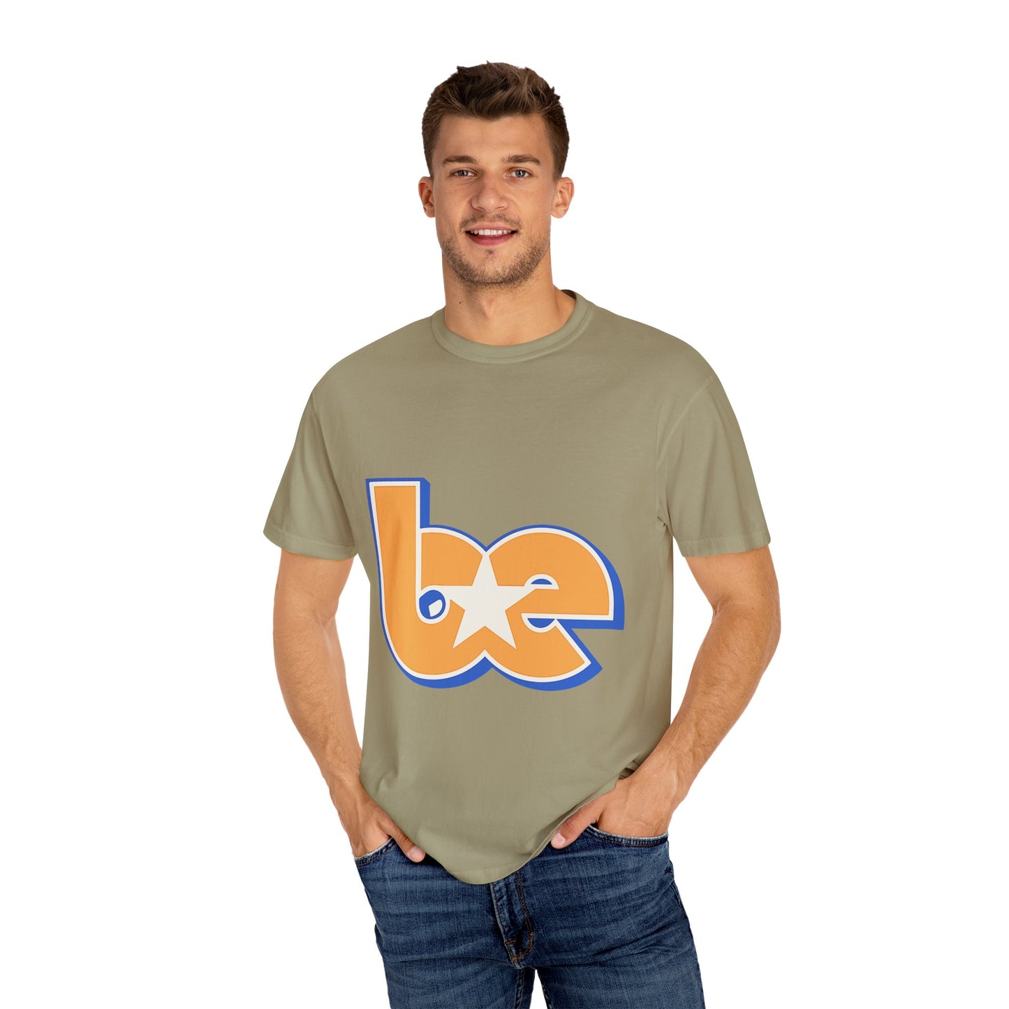 Billie Eilish Inspired Dyed T-shirt – BE Star Retro Edition Printify