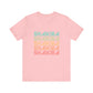 Retro Pop Lines Unisex jersey short sleeve tee Printify