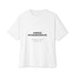 Groovy Name Unisex Oversized Boxy Tee - snazzymerch