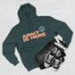 Smiley Army Vibe Three-Panel Fleece Hoodie - snazzymerch