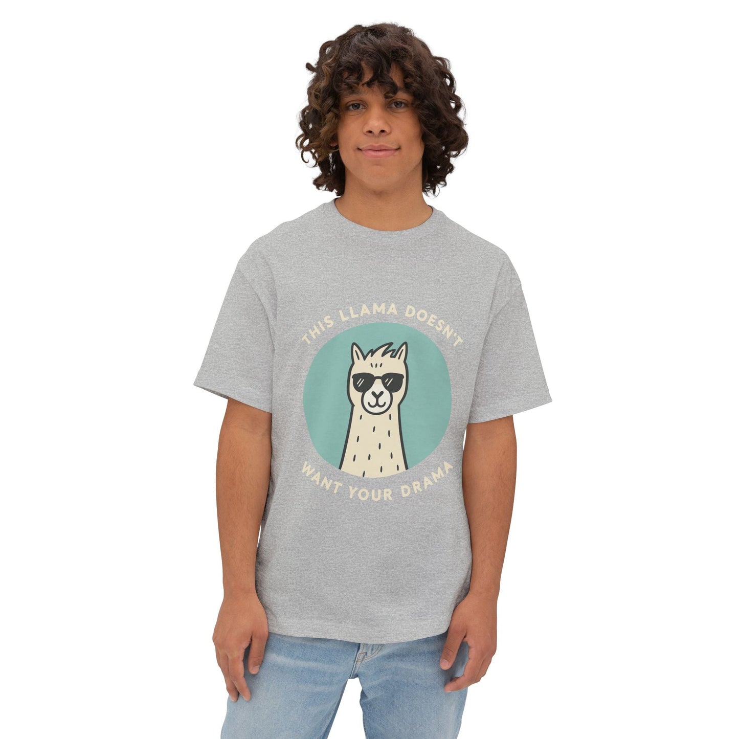 Oversized boxy Tee – Snazzy Drama Edition Printify