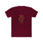 Vintage Anatomical Heart Line Unisex Cotton Tee - snazzymerch