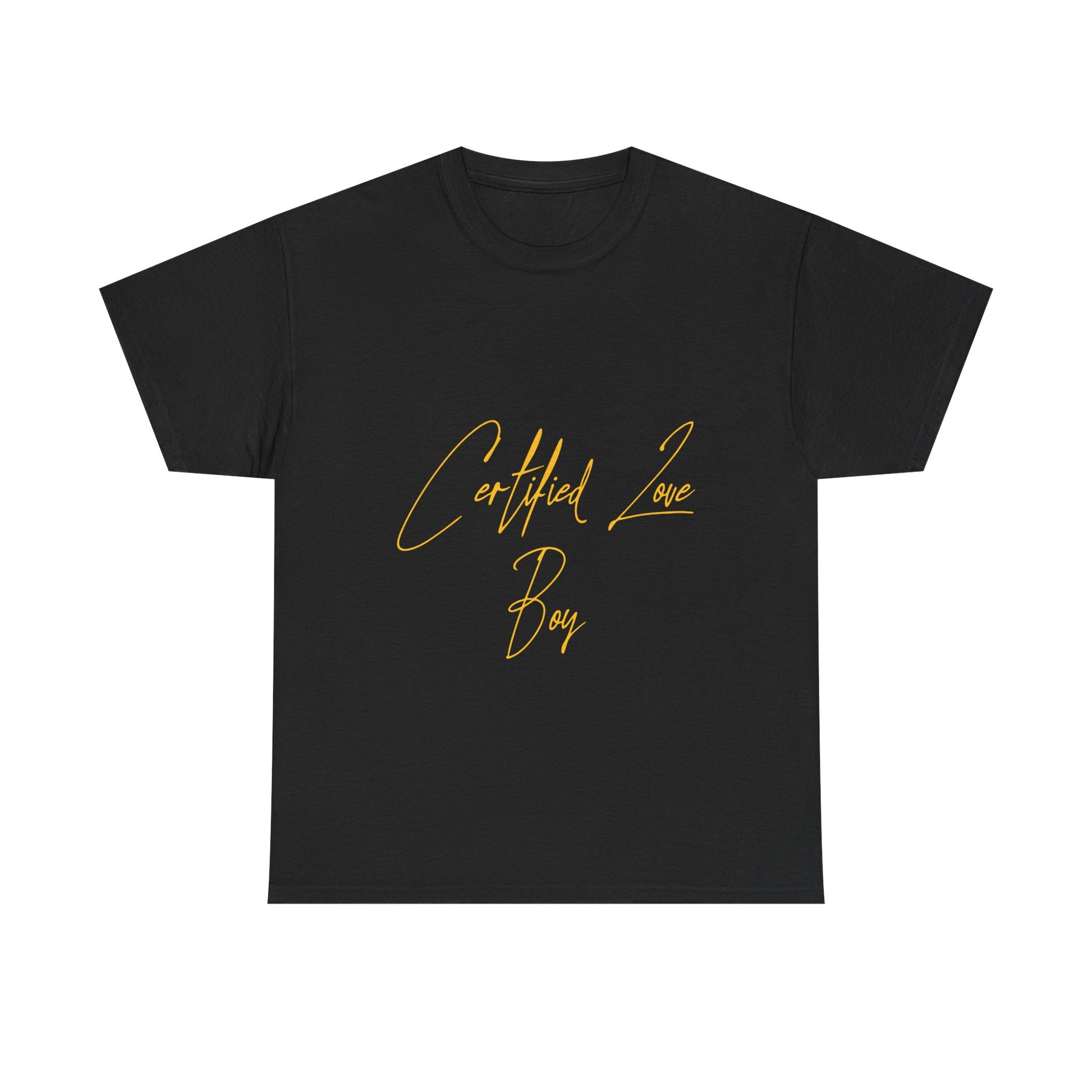 Certified Lover Boy Script Heavy Cotton Tee Printify