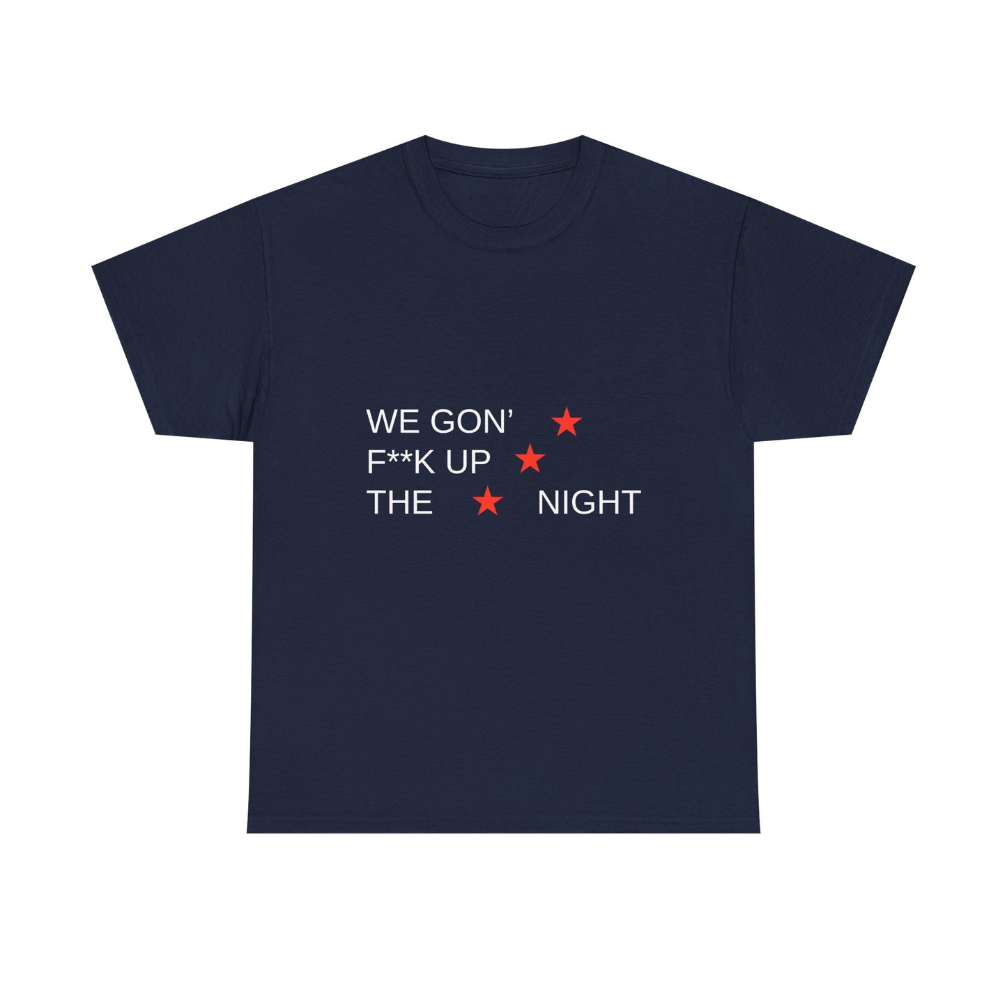 Triple Star Minimal Unisex Heavy Cotton Tee - snazzymerch