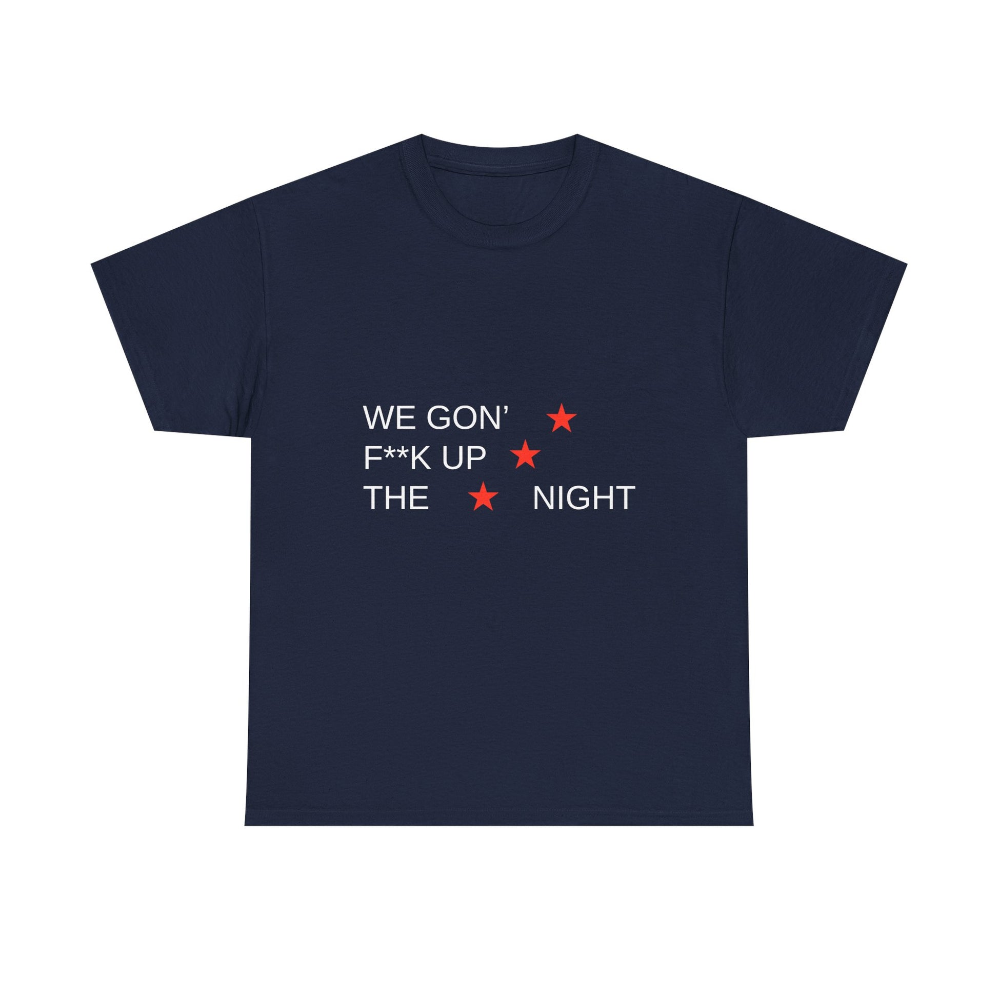 Triple Star Minimal Unisex Heavy Cotton Tee - snazzymerch