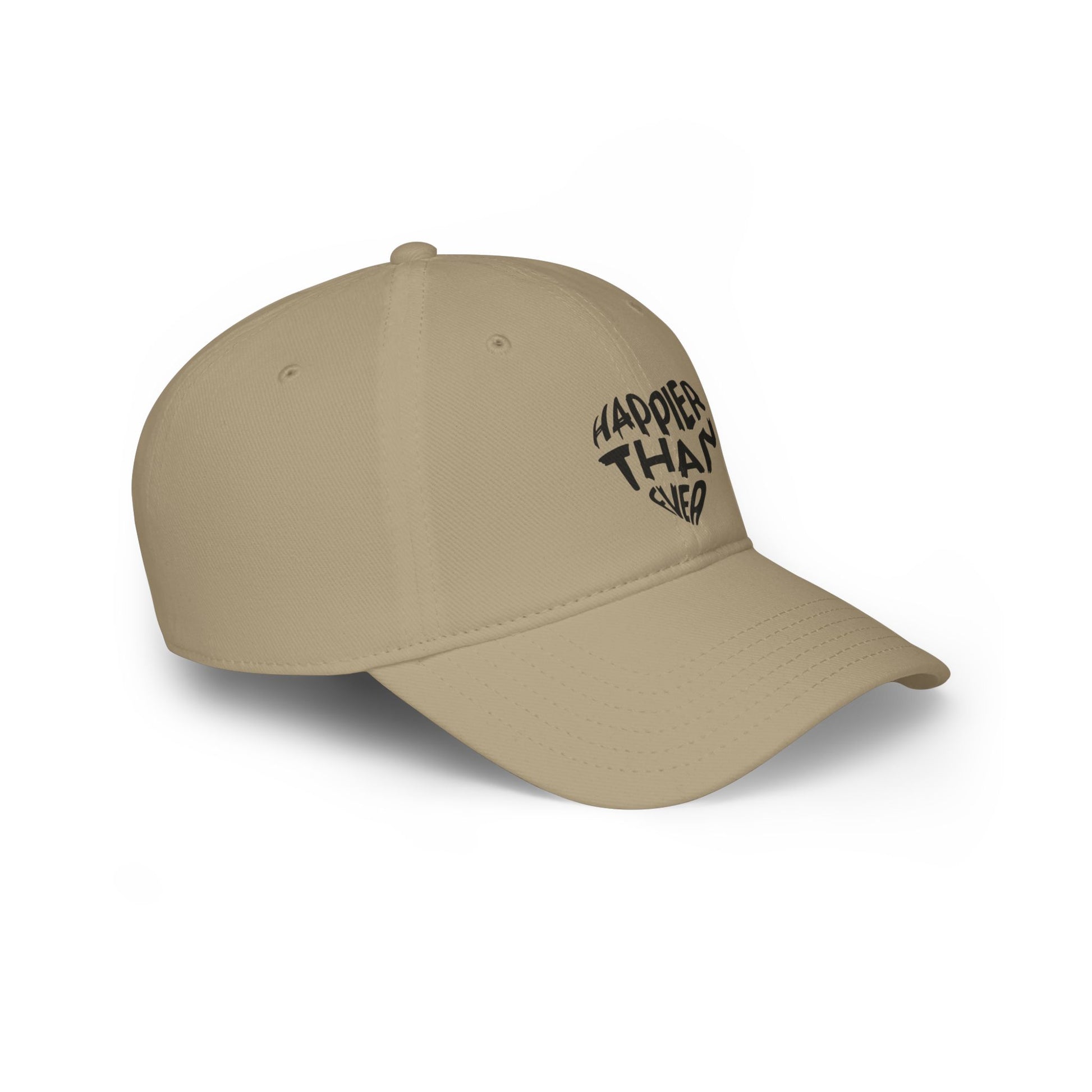 Billie Eilish Inspired Baseball Cap – Happier Heart Lettering Edition Printify